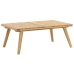 Juego de muebles de jardín 5 pzas madera maciza de acacia