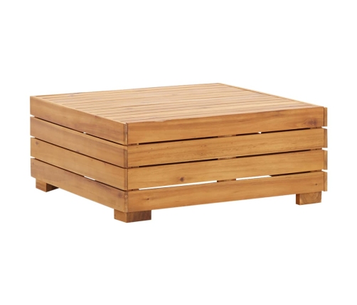 Mesa seccional 1 pieza madera maciza de acacia