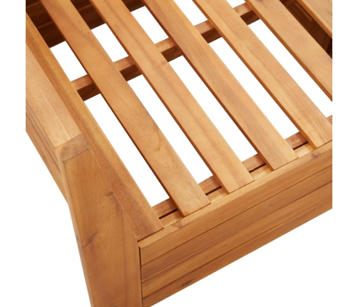 Sofá seccional esquina 1 pza con cojines madera maciza acacia
