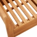 Sofá seccional esquina 1 pza con cojines madera maciza acacia