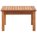 vidaXL Mesa de centro de jardín madera maciza de acacia 60x60x36 cm