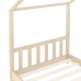 Estructura de cama infantil de madera maciza de pino 70x140 cm