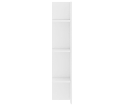 Mueble para TV madera contrachapada blanco 152x22x113 cm