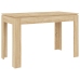 Mesa de comedor madera contrachapada roble Sonoma 120x60x76cm