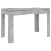 Mesa de comedor madera de ingeniería gris hormigón 120x60x76 cm