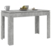 Mesa de comedor madera de ingeniería gris hormigón 120x60x76 cm