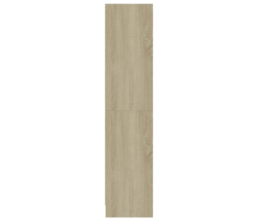 Estantería de 3 niveles madera contrachapada Sonoma 60x24x109cm