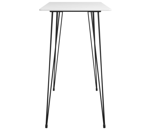 Mesa alta de cocina blanco 120x60x105 cm