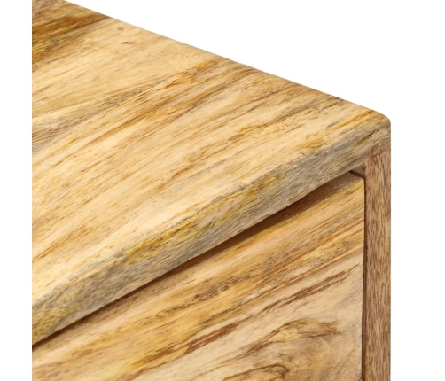 Aparador de madera maciza de mango 60x35x75 cm