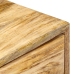 Aparador de madera maciza de mango 60x35x75 cm