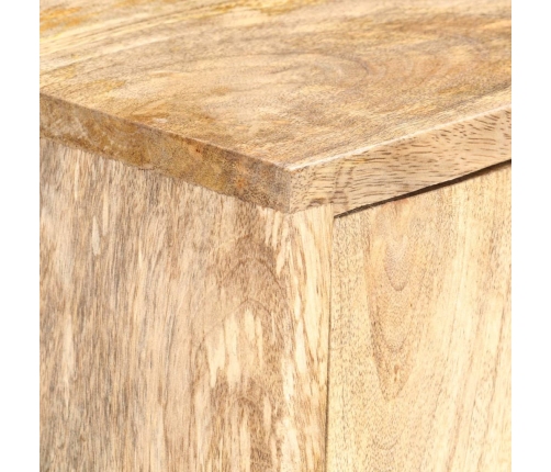 Aparador de madera maciza de mango 80x30x100 cm