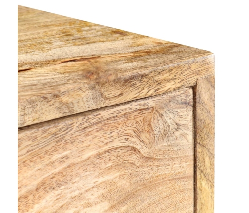 Aparador de madera maciza de mango 80x30x100 cm