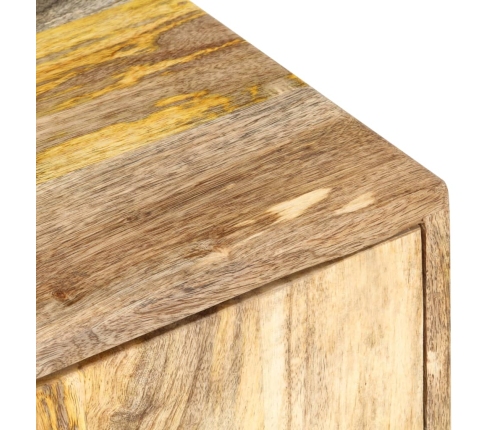 Mesa de centro de madera maciza de acacia 90x55x40 cm