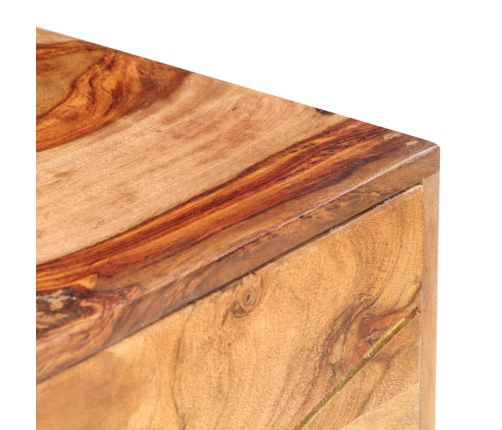 vidaXL Mesita de noche de madera maciza de Sheesham 40x30x50 cm