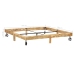 Estructura de cama de madera maciza de mango 200x200 cm