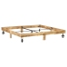 Estructura de cama de madera maciza de mango 200x200 cm