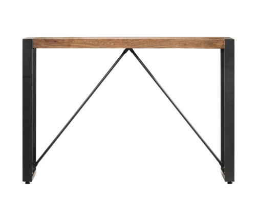 Mesa consola de madera maciza de Sheesham 110x35x76 cm