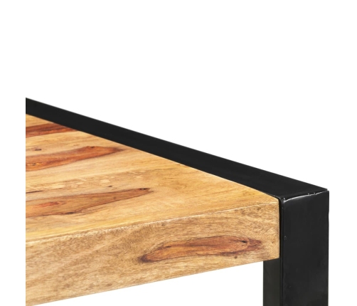 vidaXL Mesa consola de madera maciza de Sheesham 110x35x76 cm