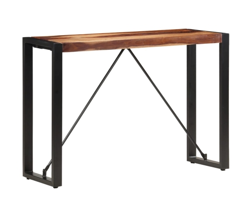 Mesa consola de madera maciza de Sheesham 110x35x76 cm