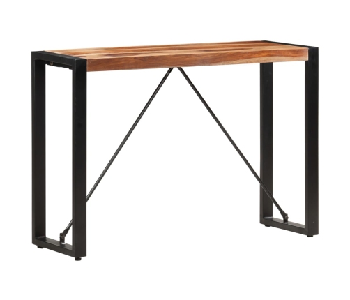 Mesa consola de madera maciza de Sheesham 110x35x76 cm