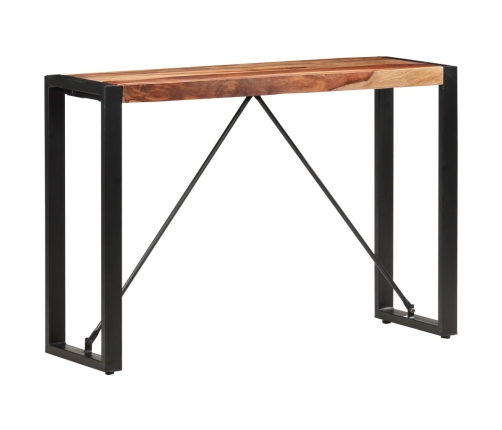 Mesa consola de madera maciza de Sheesham 110x35x76 cm