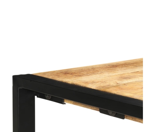 Mesa consola de madera maciza de mango 150x35x76 cm