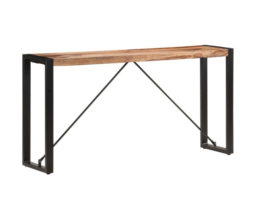 Mesa consola de madera maciza de Sheesham 150x35x76 cm