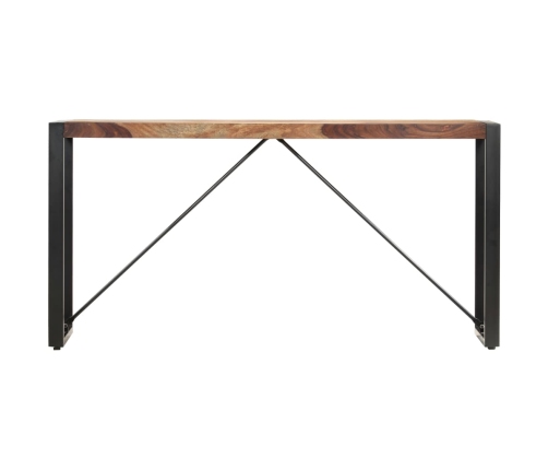 Mesa consola de madera maciza de Sheesham 150x35x76 cm