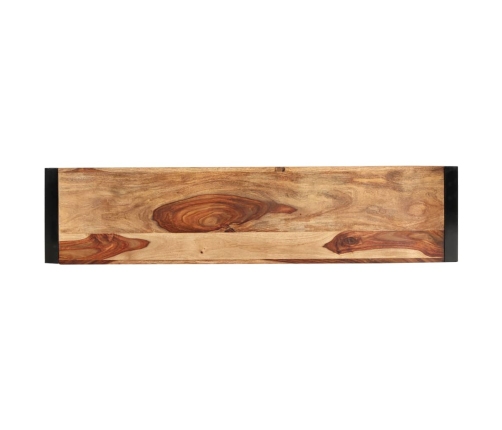 Mesa consola de madera maciza de Sheesham 150x35x76 cm