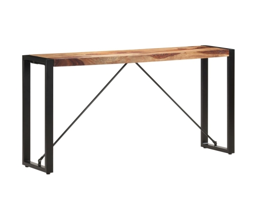 Mesa consola de madera maciza de Sheesham 150x35x76 cm