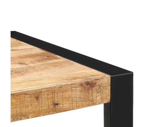 vidaXL Mesa alta de cocina de madera maciza de mango 60x60x110 cm