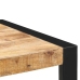 Mesa alta de cocina de madera maciza de mango 60x60x110 cm