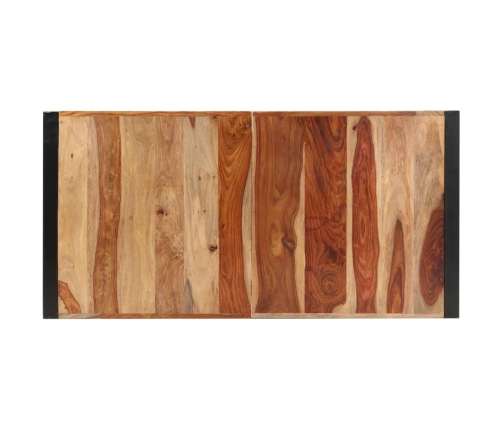 Mesa alta de cocina de madera maciza de sheesham 140x70x110 cm