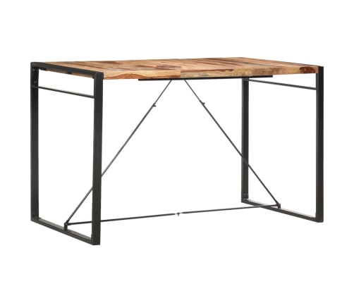 Mesa de bar madera maciza de sheesham 180x90x110 cm