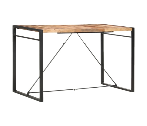 Mesa de bar madera maciza de sheesham 180x90x110 cm