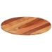 Tablero de mesa redonda madera maciza de acacia 15-16 mm 40 cm