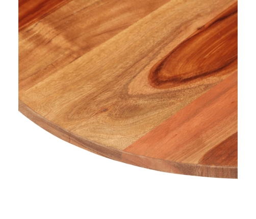 Tablero de mesa redonda madera maciza de acacia 15-16 mm 40 cm