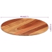 Tablero de mesa redonda madera maciza de acacia 15-16 mm 40 cm