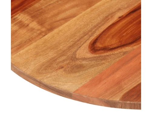 Tablero de mesa redonda madera maciza de acacia 15-16 mm 60 cm