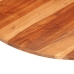 Tablero de mesa redonda madera maciza de acacia 15-16 mm 80 cm