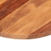 Tablero de mesa redonda madera maciza de acacia 25-27 mm 40 cm