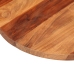 Tablero de mesa redonda madera maciza de acacia 25-27 mm 50 cm