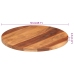 Tablero de mesa redonda madera maciza de acacia 25-27 mm 50 cm