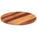 Tablero de mesa redonda madera maciza de acacia 25-27 mm 60 cm