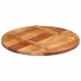 Tablero de mesa redonda madera maciza de acacia 25-27 mm 60 cm