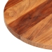 Tablero de mesa redonda madera maciza de acacia 25-27 mm 60 cm