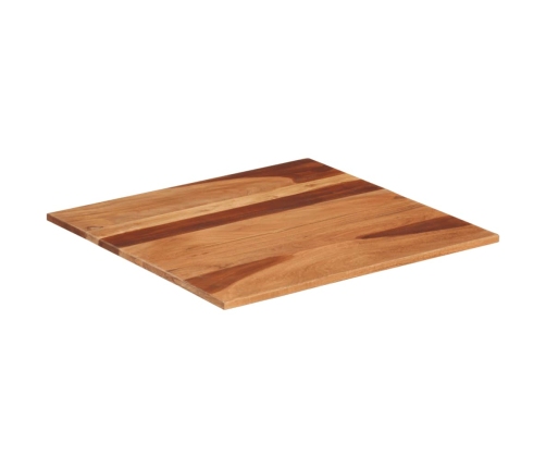 Tablero de mesa madera maciza de acacia 15-16 mm 60x60 cm