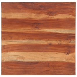 Tablero de mesa madera maciza de acacia 25-27 mm 60x60 cm