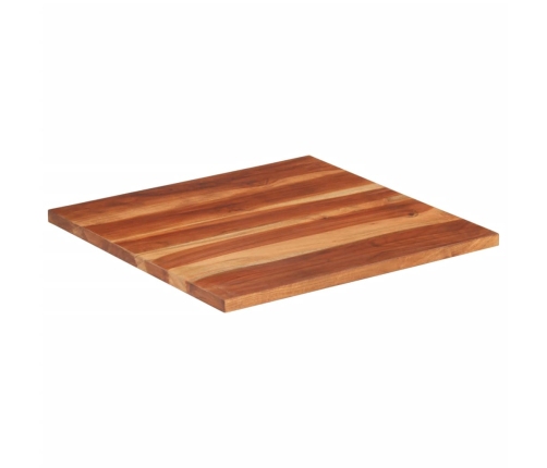 Tablero de mesa madera maciza de acacia 25-27 mm 60x60 cm