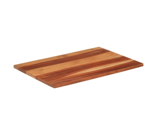 Tablero de mesa madera maciza de acacia 25-27 mm 60x90 cm